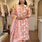 Daily Printed wear Orange