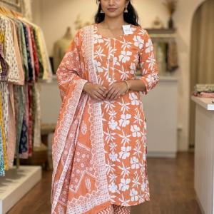 Daily Printed wear Orange