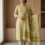 Daily Printed wear yellow
