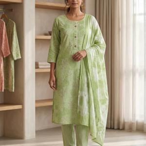 Daily Printed wear green
