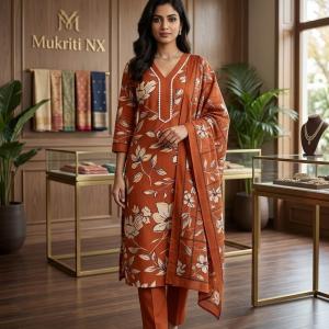Printed Orange