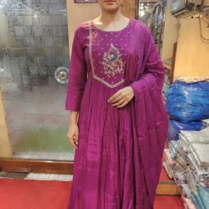 Purple with work